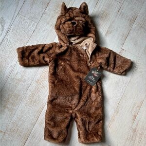 Pottery Barn Kids Wizard of Oz Toto dog baby Halloween costume 6-12 m NWT